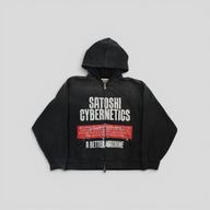 Satoshi Nakamoto Cybernetics Zip Up