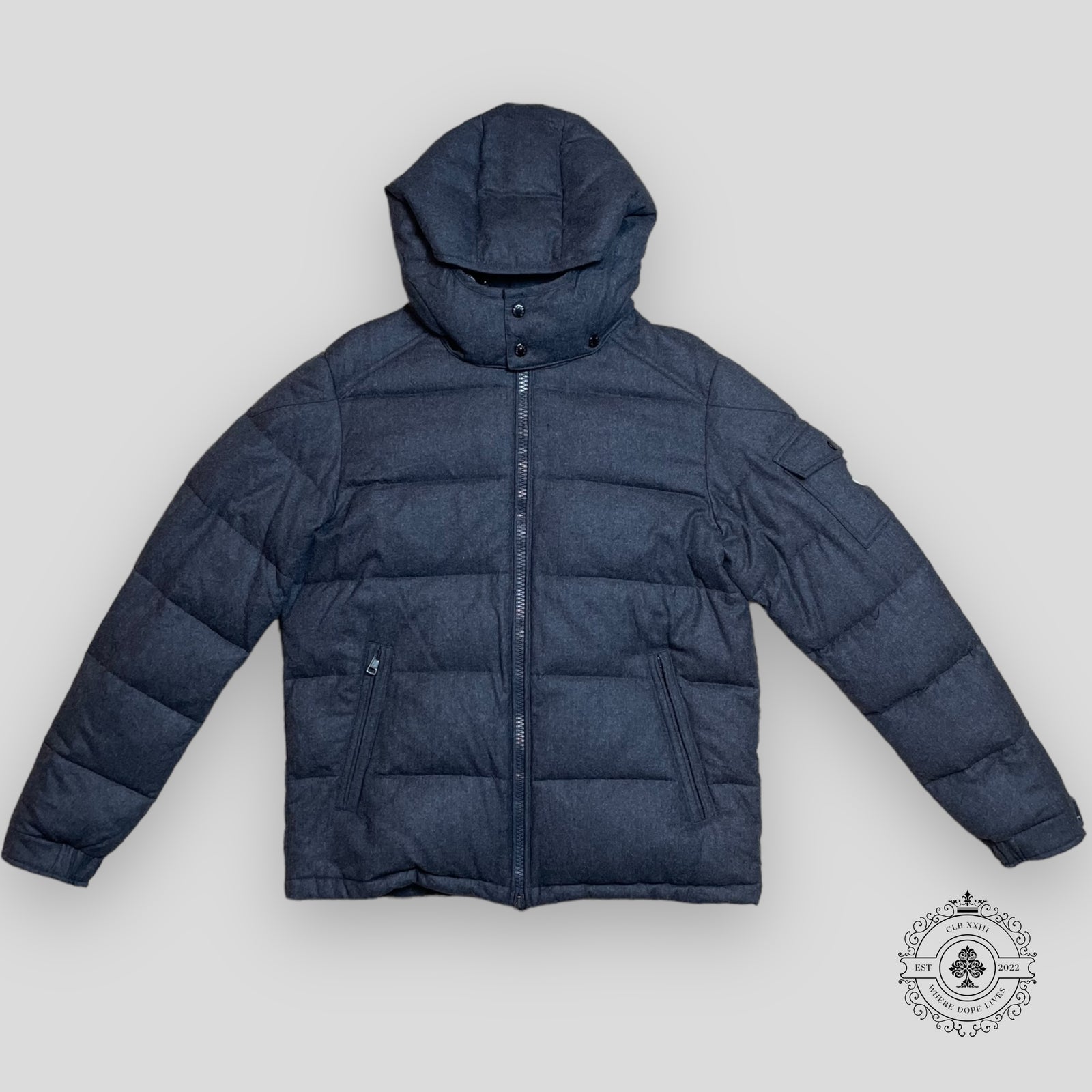Moncler Down Coat in Black