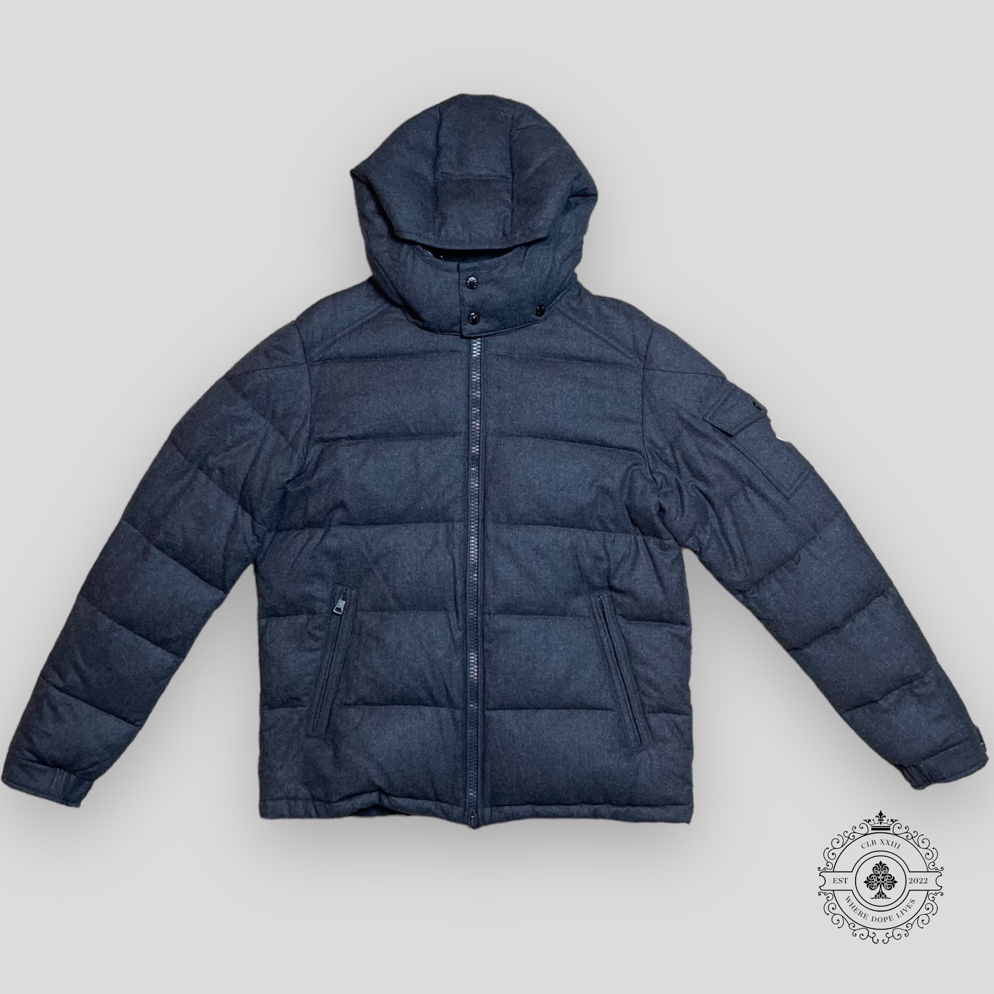 Moncler Down Coat in Black