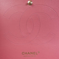 Chanel Caviar Leather Jumbo Quilted Flap Bag in Pink