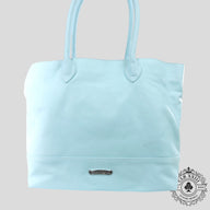 Chrome Hearts Star Patch Leather Tote Bag in Blue