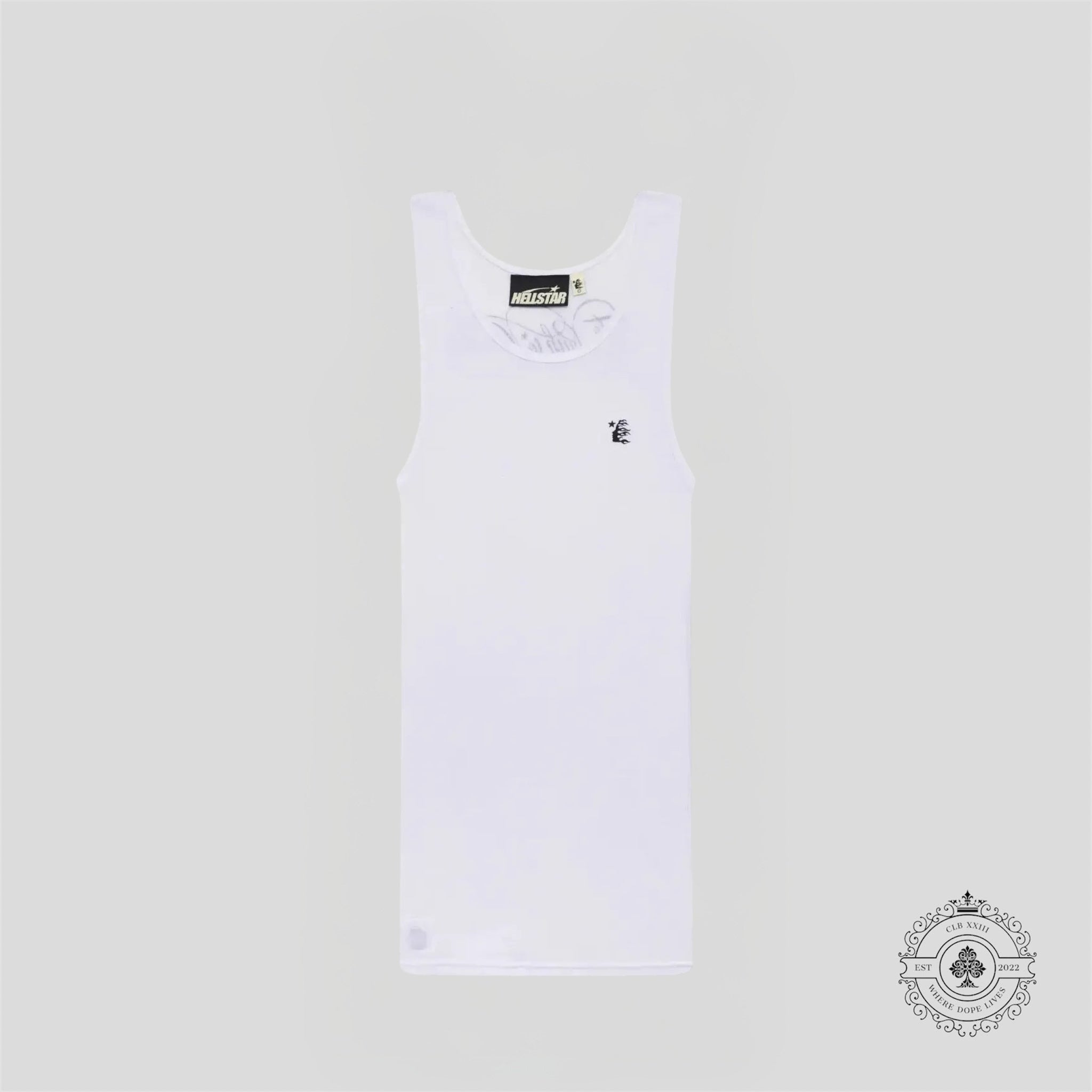 Hellstar Tank Top in White