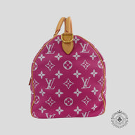 Louis Vuitton Speedy P9 Bandouliere 40 in Fuchsia