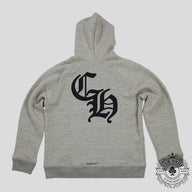 Chrome Hearts Cemetery Cross Seven-11 Hoodie in Grey