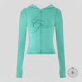 I.AM.GIA Blare Hoodie in Turquoise Green