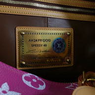 Louis Vuitton Speedy P9 Bandouliere 40 in Fuchsia