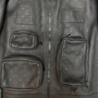 Louis Vuitton Monogram Embossed Utility Jacket