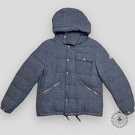 Moncler Padded Quilted Coat in Grey