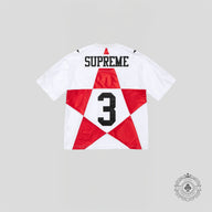 Supreme Star Football Jersey in White