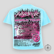 Hellstar Neuron Tour T-Shirt in Light Blue