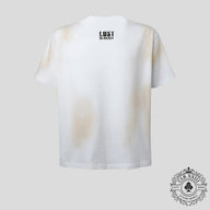 Lost Intricacy Lost Outline T Shirt in White