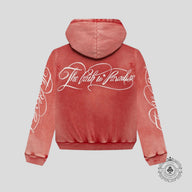 Hellstar Path to Paradise Zip Up in Red