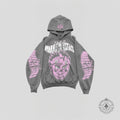 Warren Lotas Fiery Glare Hoodie in Grey