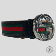 Gucci Interlocking G Web Belt