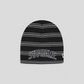 Supreme New Era Stripe Beanie in Black
