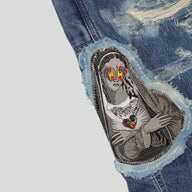 Blind Love Mary Patchwork Denim