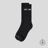 Supreme X Air Jordan Crew Socks in Black