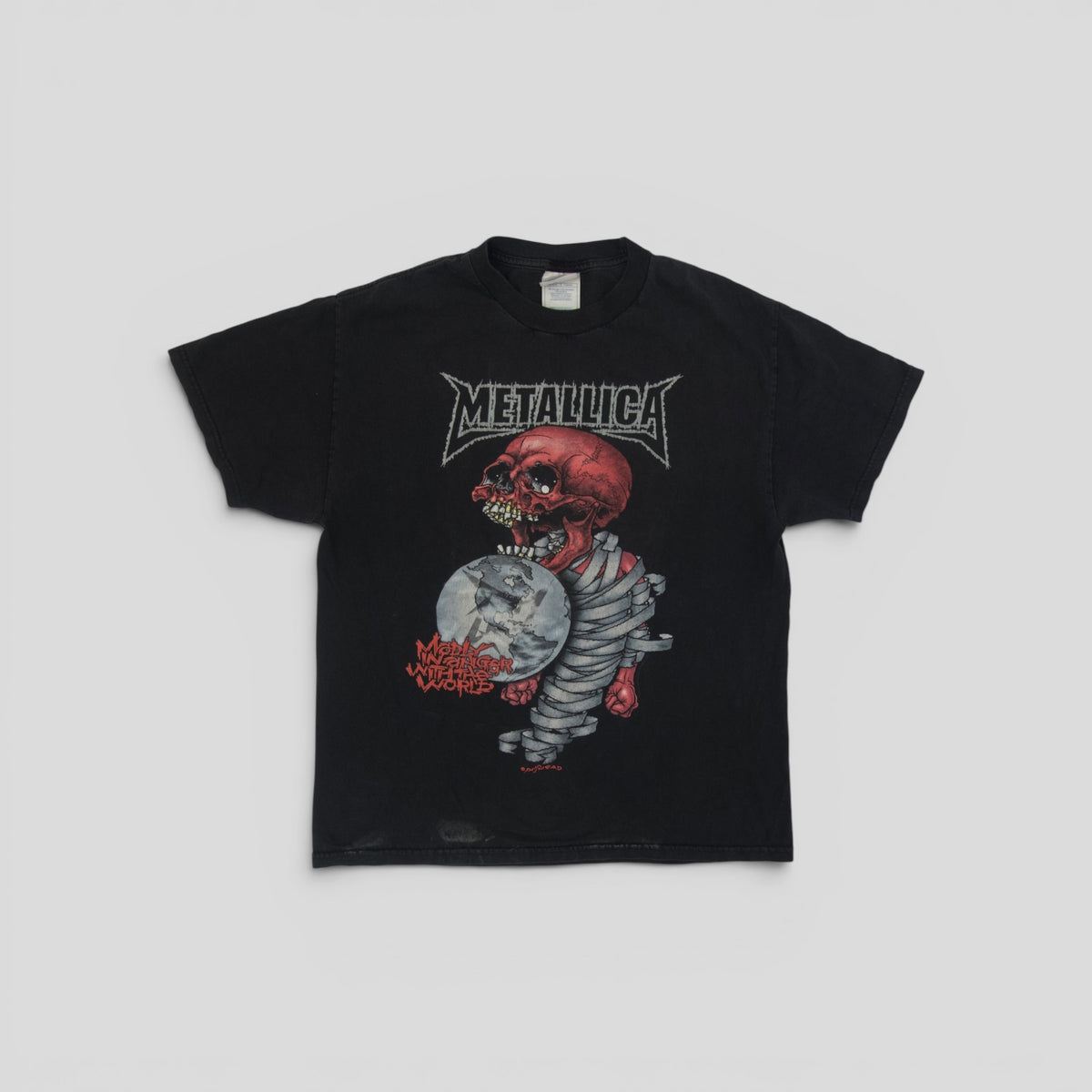 Metallica "Madly In Anger" Vintage 2004 Tour Tee in Black