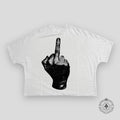 Billionaire Studios Born Middle Finger Tee in White