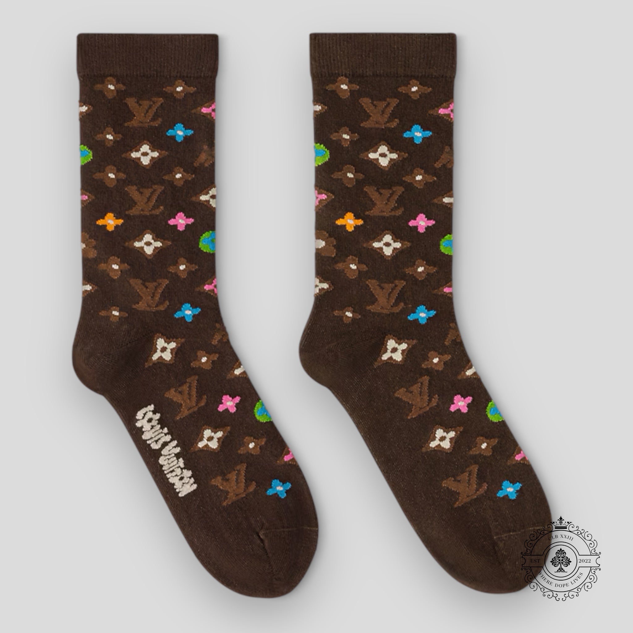 Louis Vuitton Monogram Craggy Socks