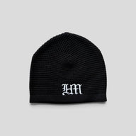 HMDD Old English Beanie in Black