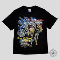High Rollers Biker Tee in Black