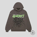 Sp5der Punk V2 Hoodie in Slate Grey