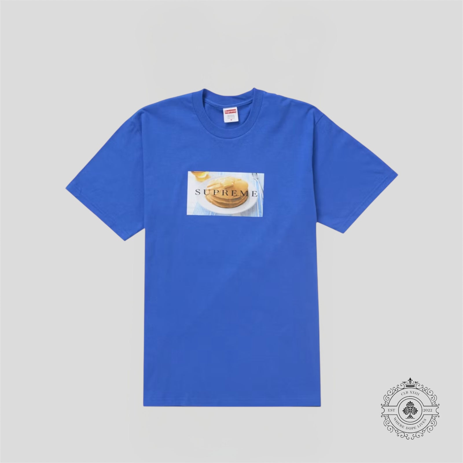 Supreme Pancakes T-Shirt in Blue