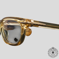 Chrome Hearts Drippin Glasses in Gold