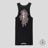 Chrome Hearts Deadly Doll Tank Top in Black