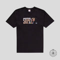 Supreme Tera Patrick Collegiate Tee in Black