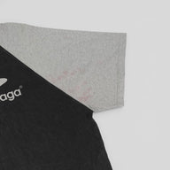 Balenciaga Raglan Oversize Tee in Black