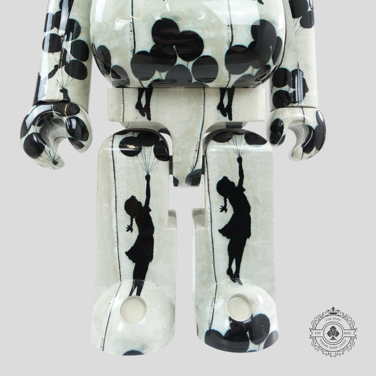 Bearbrick Flying Balloons Girl 1000%