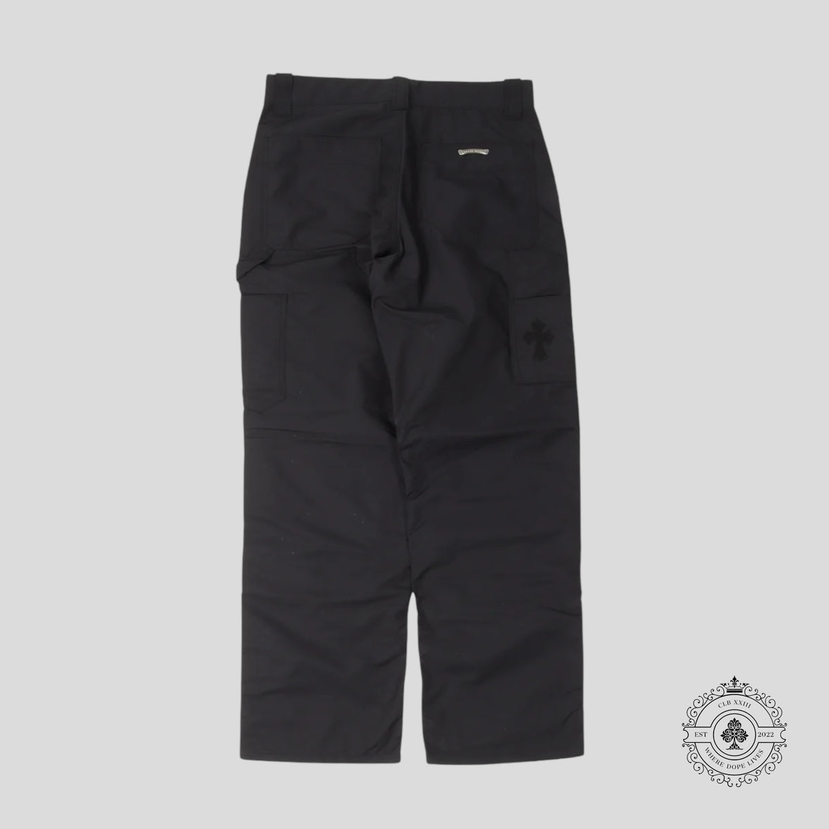 Chrome Hearts Hard Labor Double Knee Carpenter Pants