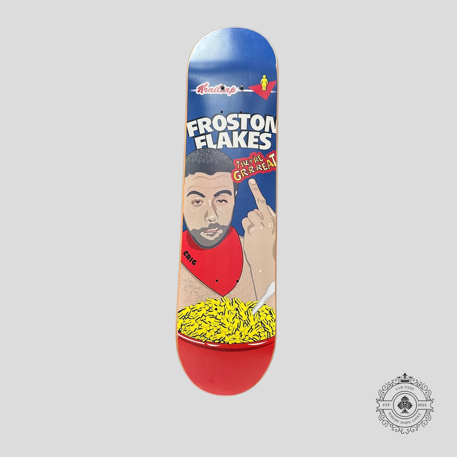 Eric Koston Rare Girl Skate Deck