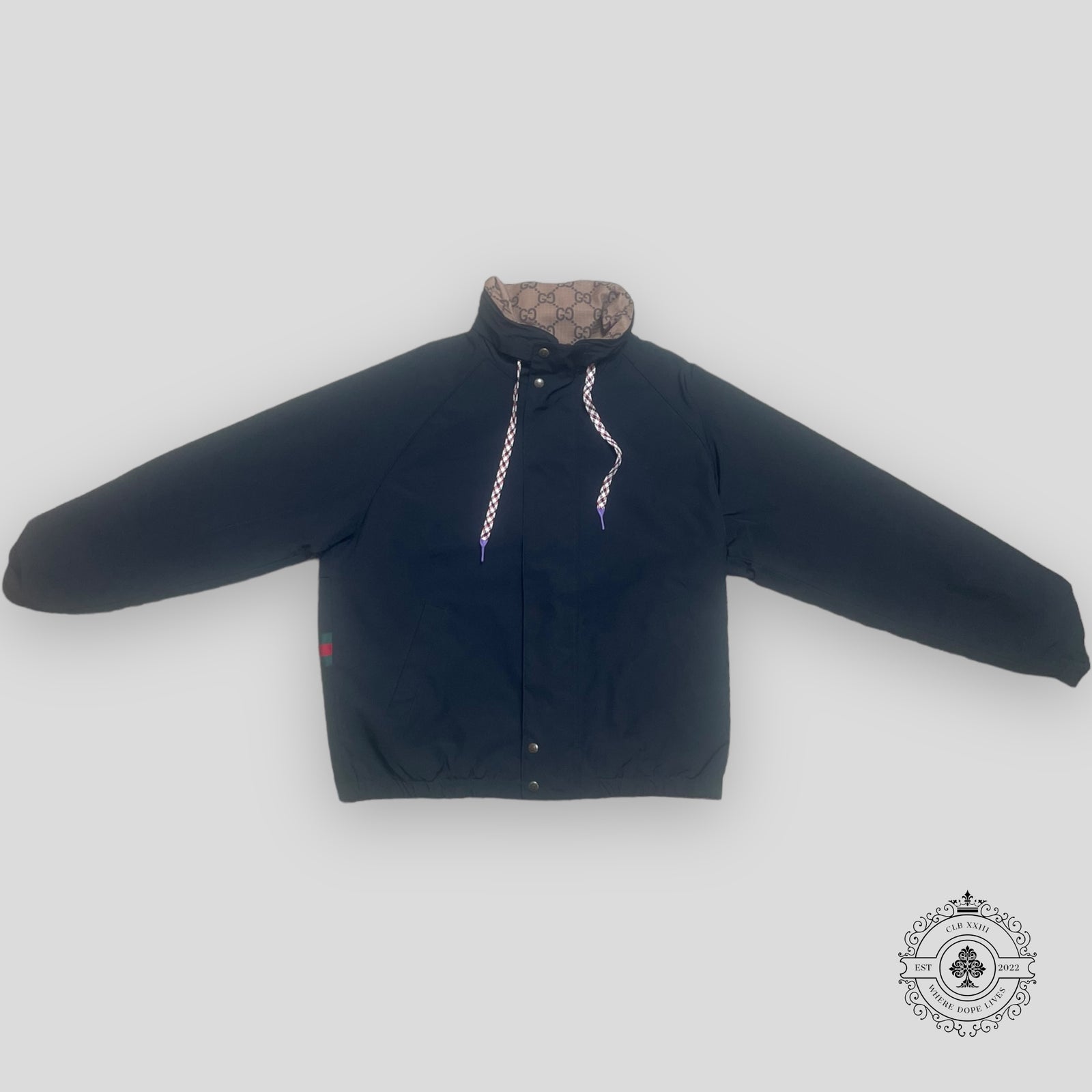 Gucci Reversable Tech Bomber Jacket