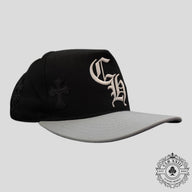 Chrome Hearts Cross Patch Hat in Black/Grey