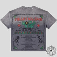 Vale Faded Chaos Bling Tee in Grey