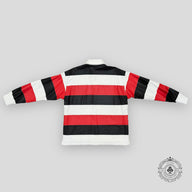 Louis Vuitton Long-Sleeved Leather Intarsia Rugby Polo
