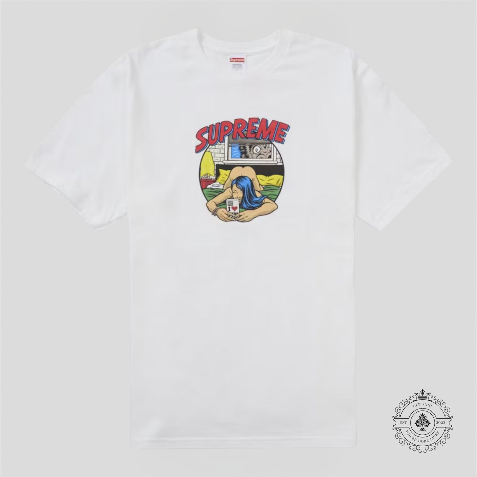 Supreme Bedroom T-Shirt in White