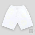 Denim Tears Mono Cotton Wreath Shorts in White