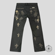 Chrome Hearts Cross Patch Chino Pants in Black / Camo