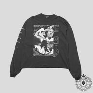 Enfants Riches Deprimes Remember When LS Tee in Faded Black