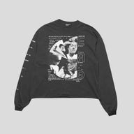 Enfants Riches Deprimes Remember When LS Tee in Faded Black