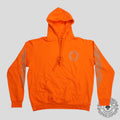 Chrome Hearts Miami Exclusive Horseshoe Logo Hoodie in Orange