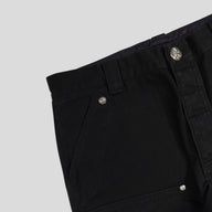Chrome Hearts Double Knee Carpenter Pants in Black