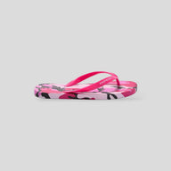 GV Gallery Raspberry Camo Flip Flops in Pink