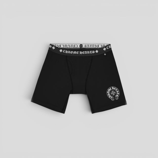 Chrome Hearts Boxer Briefs in Black / White