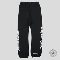Chrome Hearts Horseshoe Logo Sweatpants in Black