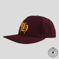 Chrome Hearts CH Embroidered Hat in Maroon